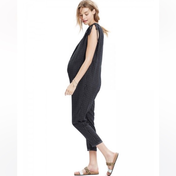 HATCH Twilight Jumpsuit - Black Batik Floral - Picture 2 of 6